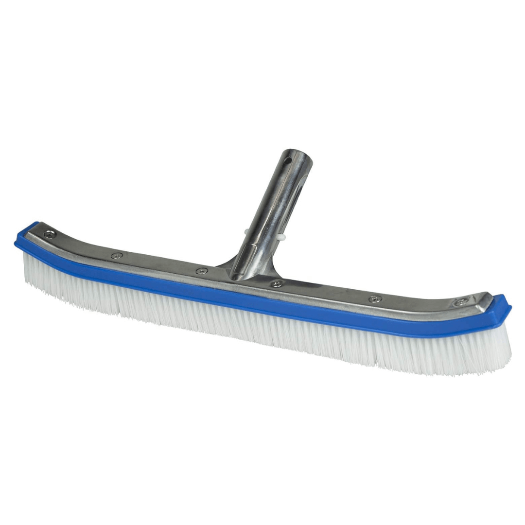 Brush 17.5" Plastic with Aluminum Back/Handle