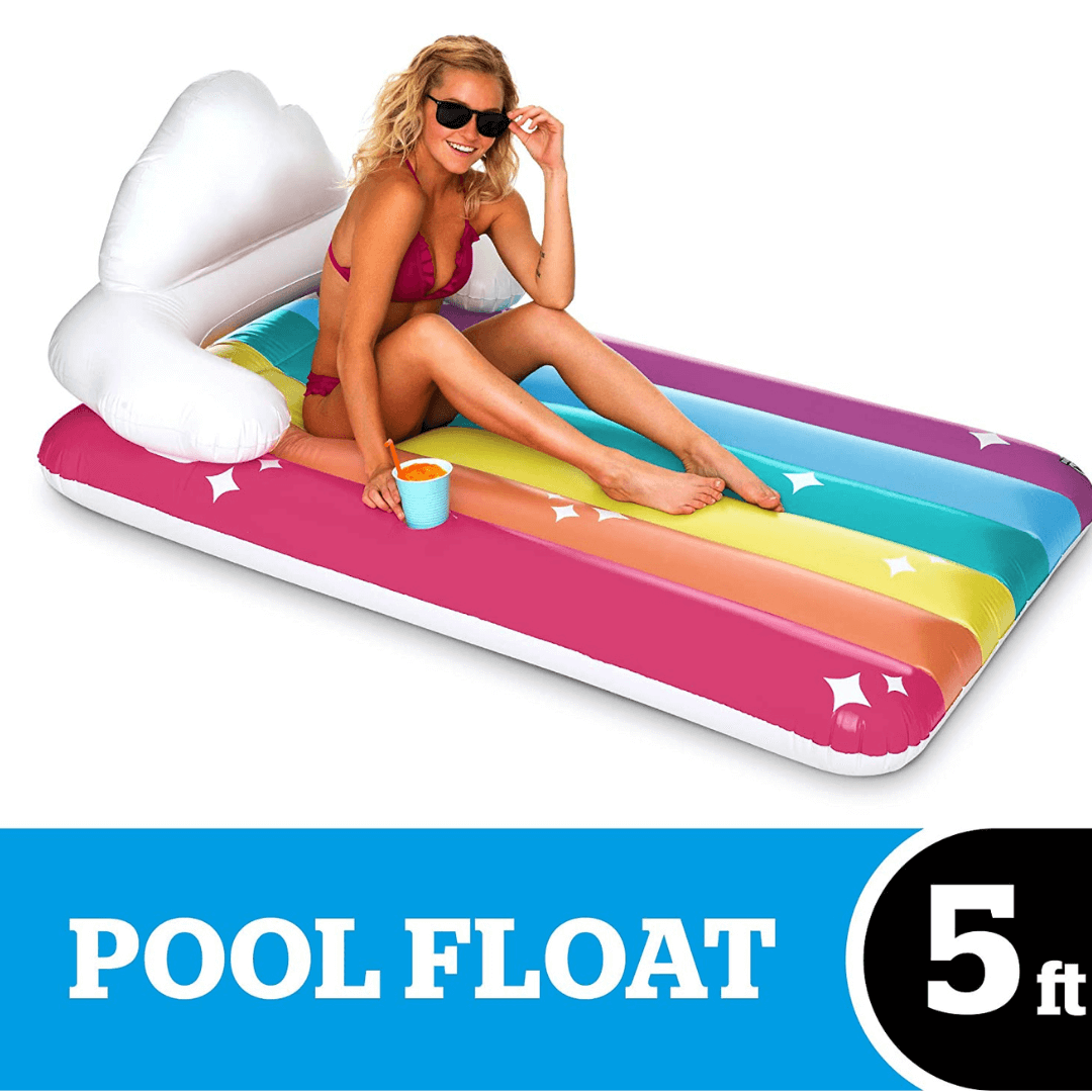 Giant Rainbow Lounger
