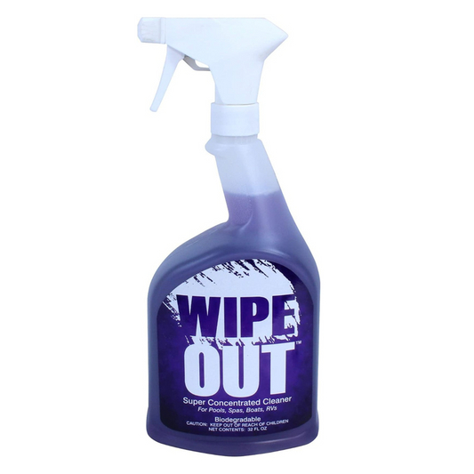 wipe out pool and spa cover cleaner