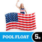 Giant Waving American Flag Pool Float